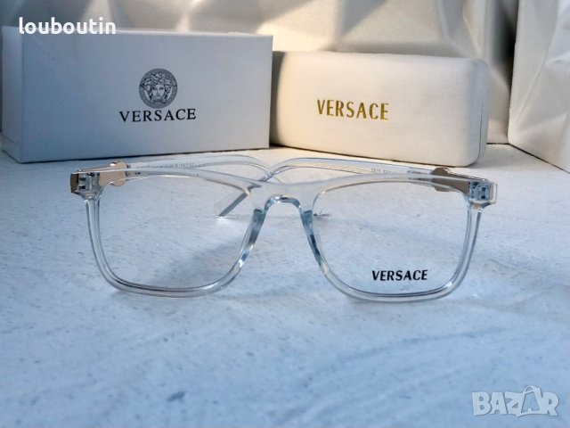 Versace диоптрични рамки.прозрачни слънчеви,очила за компютър, снимка 3 - Слънчеви и диоптрични очила - 41839872