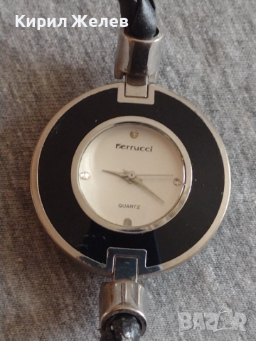 Арт модел дамски часовник FERRUCCI QUARTZ много красив стилен - 20682, снимка 2 - Дамски - 36245139