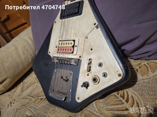 Ретро електрическа китара , снимка 5 - Китари - 53181239