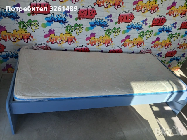  190/82 и еднолицев матрак Нани Каспия