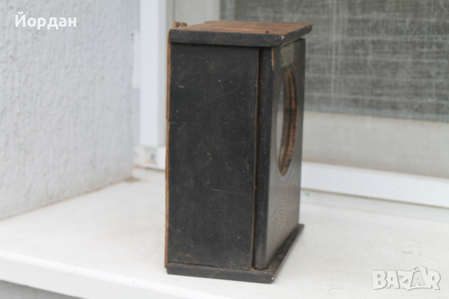 Дървена кутия за будилник , снимка 3 - Декорация за дома - 36145287