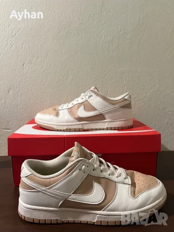 Nike Dunk Low Just Do It White/Phantom – 42.5 / 27.5 см, снимка 2 - Маратонки - 56076497