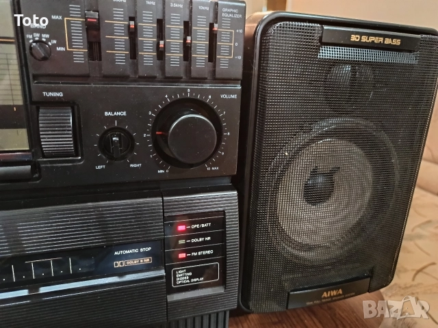 Радио касетофон AIWA. CA-W85 E, снимка 6 - Радиокасетофони, транзистори - 52703112