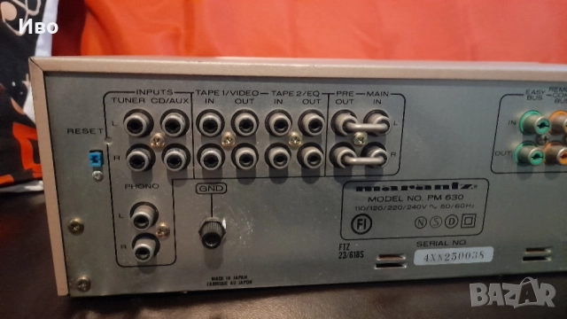 MARANTZ PM 630, снимка 6 - Ресийвъри, усилватели, смесителни пултове - 52307377