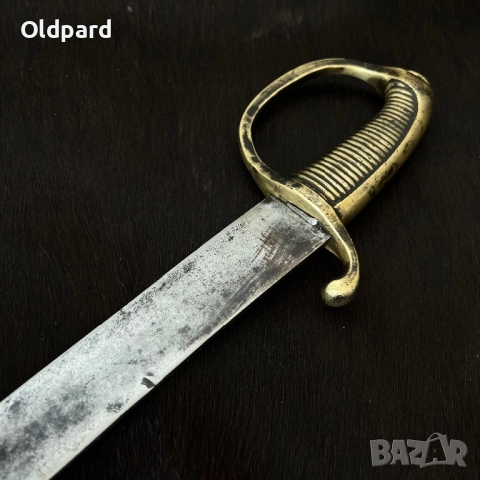 Френска бойна пехотна саб, модел от An-IX за редници и подофицери. , снимка 4 - Антикварни и старинни предмети - 51905618