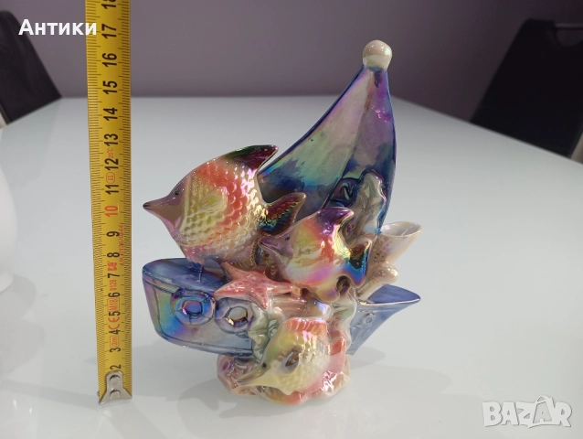 Порцеланова стара фигура , снимка 2 - Статуетки - 52661665