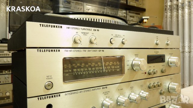 TELEFUNKEN CA 10 & CS10 & CT 10 & CC20, снимка 12 - Ресийвъри, усилватели, смесителни пултове - 34197716