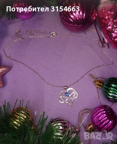 Колие Сърце и безкрайност, снимка 4 - Романтични подаръци - 52773031