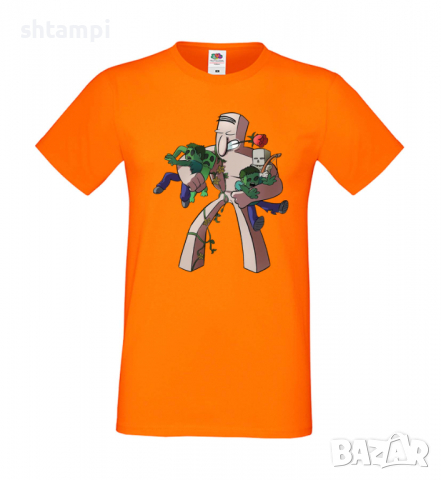 Мъжка тениска Iron Golem,Minecraft,Игра,Забавление,подарък,Изненада,Рожден Ден., снимка 12 - Тениски - 36494941