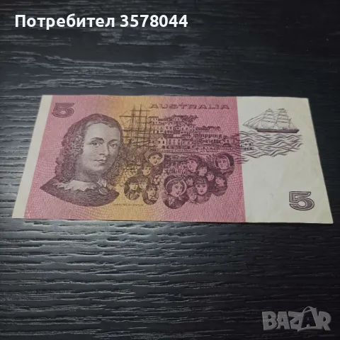 Австралия 5 долара., снимка 2 - Нумизматика и бонистика - 49542776