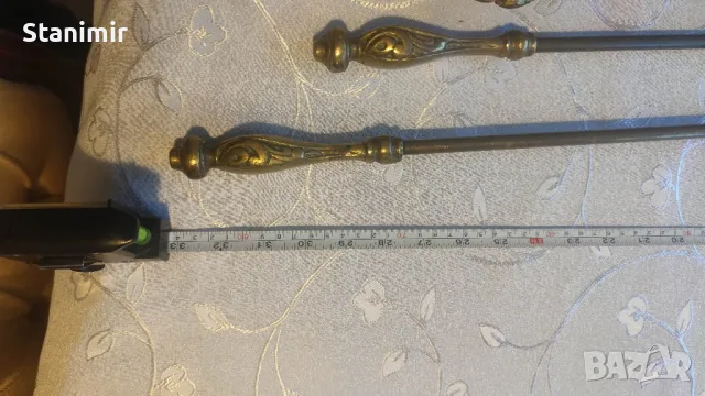 Аксесоари, прибори за камина бронз, снимка 12 - Антикварни и старинни предмети - 48874503