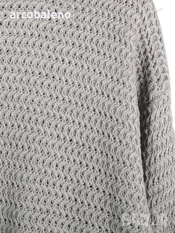 Ежедневен дамски пуловер със странична цепка - 023, снимка 4 - Блузи с дълъг ръкав и пуловери - 42678217