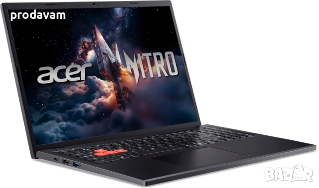 ЗАПЕЧАТАН гейминг лаптоп Acer Nitro Lite 16 i5-13420H - 16'' - ИЗГОДНО, снимка 2 - Лаптопи за игри - 53631819