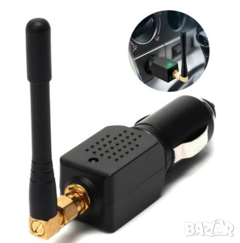 1500-1600MHz Сателитен GPS Заглушител на GPS Сигнал Кола Автомобил Камион Бус Тир + Резервен Бушон