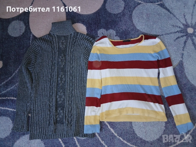 БЛУЗИ ЯКЕТА ПАЛТА ПОТНИЦИ ДЪНКИ НА БЮДЖЕТНИ ЦЕНИ при поръчка на две намеление с 2лв , снимка 6 - Блузи с дълъг ръкав и пуловери - 52234621