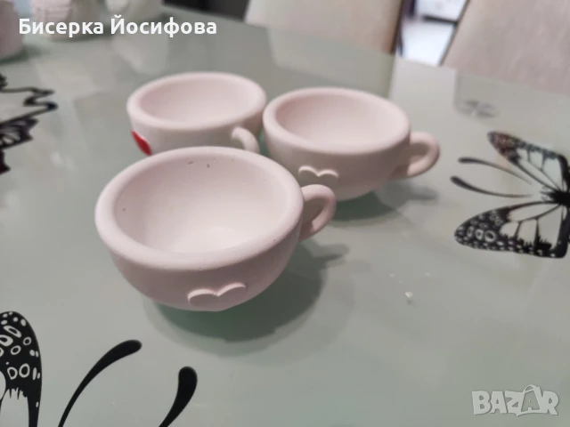 Заготовки  за вашите проекти + Кашпи съдове от керамична смес , снимка 18 - Вази - 50963283