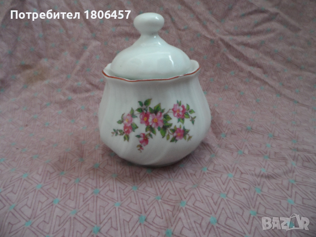 порцеланова захарница 1, снимка 5 - Антикварни и старинни предмети - 36325924