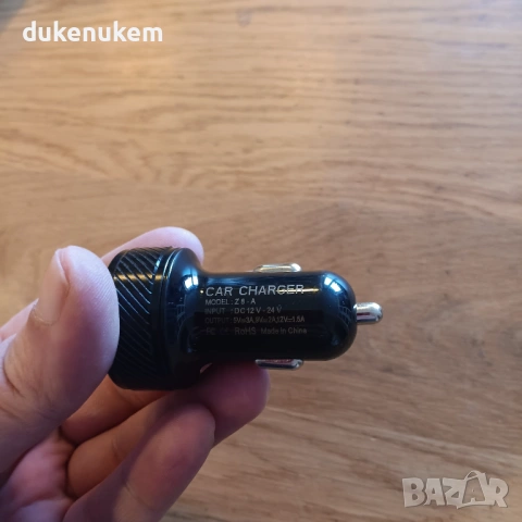 Автомобилно USB зарядно 36W с два QC3.0 порта, цветен волтметър, снимка 9 - Друга електроника - 53041938