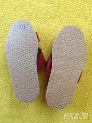 Нови летни сандали чехли 23 номер естествена кожа ръчна изработка за момче, снимка 6 - Детски сандали и чехли - 20866585