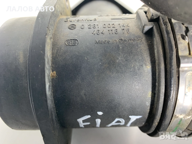 Дебитомер тръба входящ въздух Fiat Marea 1.9 D 0281002144, снимка 2 - Части - 52549987