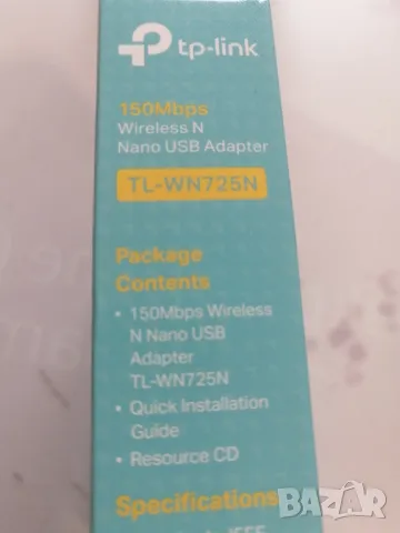USB NANO USB WI-FI адаптер, снимка 5 - Мрежови адаптери - 48927964