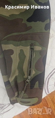 мъжко камуфлажно водоустойчиво яке за човек с височина 186 см и тегло 80 - 100 кг. размер ххL , снимка 2 - Якета - 53420481