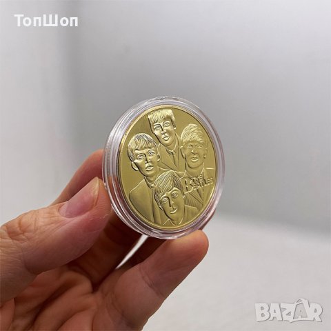The Beatles coin / Бийтълс монета, снимка 2 - Нумизматика и бонистика - 39919550