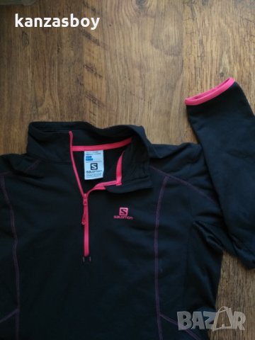  Salomon Discovery Half Zip - Women's - страхотна дамска блуза, снимка 2 - Блузи с дълъг ръкав и пуловери - 34763195