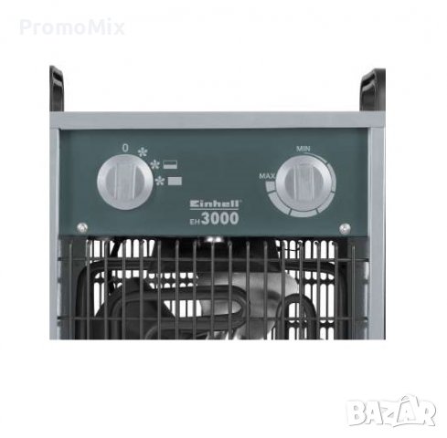 Електрически отоплител Einhell EH3000 2338260 3000W IP24 калорифер печка духалка вентилаторна печка, снимка 2 - Отоплителни печки - 38862305