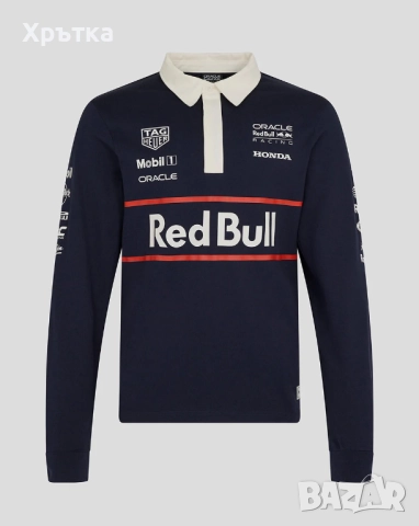 Red Bull Racing Team Polo Shirt - Оригинална мъжка блуза 