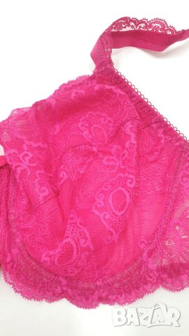 Сутиен цвят циклама с меки чашки Sawren 75G, снимка 3 - Бельо - 41619206