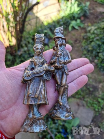 Винтидж Бронзови Музиканти Белгия- "1930г", снимка 9 - Колекции - 40007257