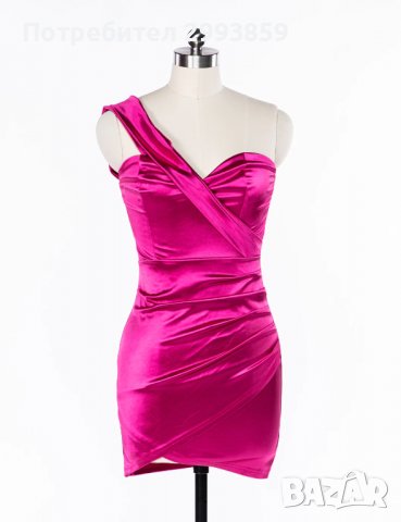 Мини рокля ФУКСИЯ*, снимка 2 - Рокли - 39227720