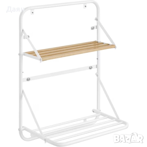 Сгъваема етажерка за баня SONGMICS, снимка 2 - Етажерки - 52718768