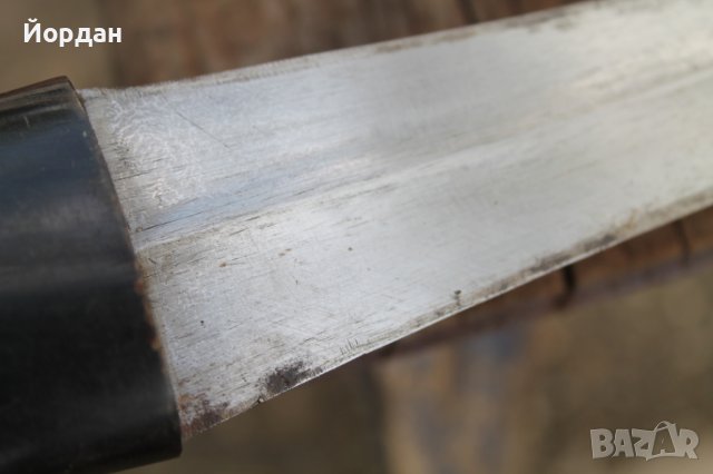 Стар източен нож с дръжка от кост, снимка 17 - Други ценни предмети - 42406913