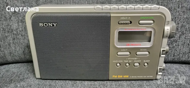SONY ICF-M770S , снимка 2 - Радиокасетофони, транзистори - 48641621