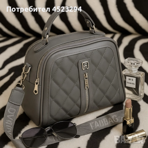 Ежедневна дамска чанта 2 в 1 – стил и удобство през целия ден, снимка 2 - Чанти - 52566434