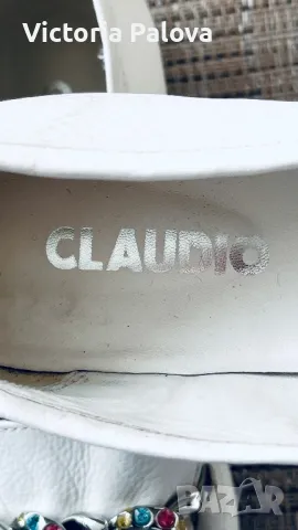 Италиански лоуфъри CLAUDIO ръчна изработка, снимка 5 - Дамски ежедневни обувки - 49184067