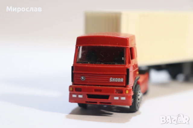 IGRA  H0 1/87 SKODA  LIAZ  КАМИОН МОДЕЛ КОЛИЧКА TIR ФУРГОН , снимка 3 - Колекции - 50682594