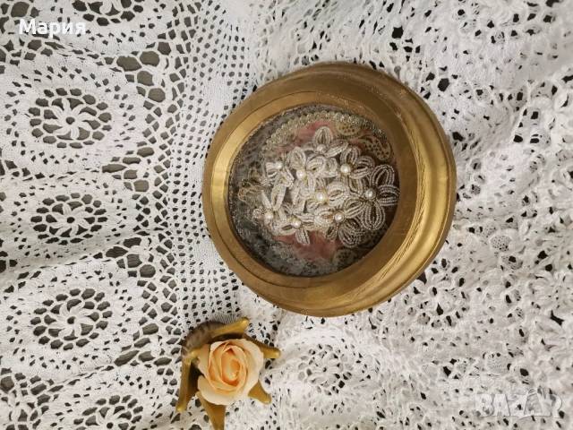 Елипсовидна ретро картина , снимка 3 - Картини - 53481162