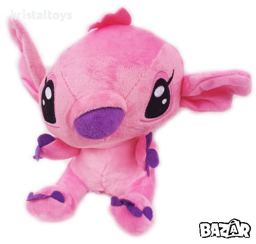 Лило и Стич - розова играчка  , снимка 1