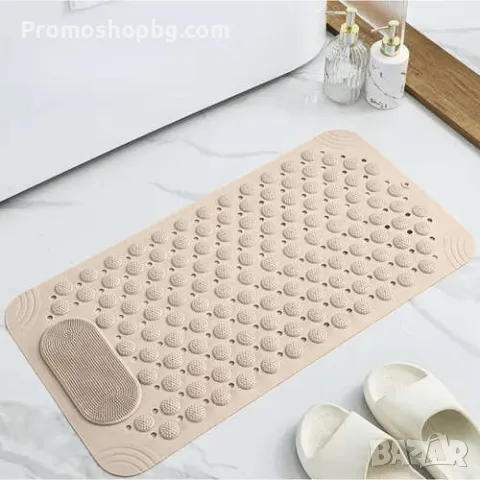 Масажна, неплъзгаща се постелка за баня Ruhhy, масажираща подложка, 36 х 69 см , снимка 4 - Други - 47954819