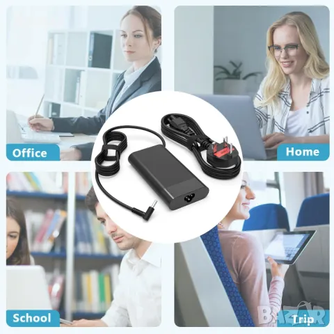 150W AC адаптер за HP ZBook Studio, OMEN/Pavilion Gaming, 4,5 мм, снимка 6 - Друга електроника - 48426294