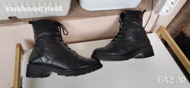 Дамски ботуши Eстествена кожа 40н., снимка 6 - Дамски ботуши - 52367623