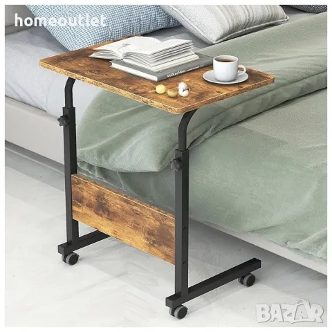 Маса / бюро на колелца с компактни размери 10CZZS05-1-60FG, снимка 2 - Бюра - 49793895