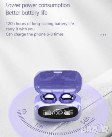Безжични TWS слушалки M32 F9-EP94, снимка 5 - Bluetooth слушалки - 52504040