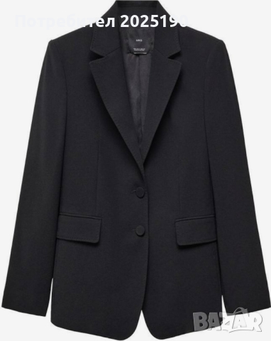 Дамско черно сако Н&М , снимка 1