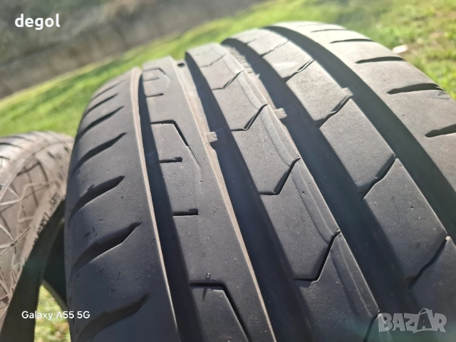 Continental Premium Contact7 225 45 17 91V Dot 5323 Забележки прочети!, снимка 6 - Гуми и джанти - 51561556