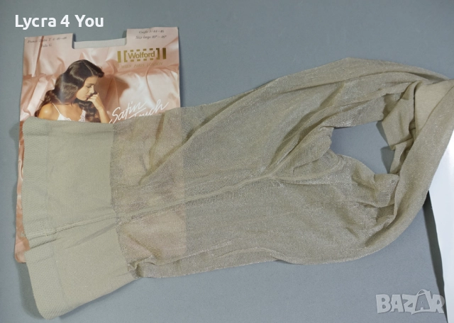 Wolford Satin Touch L размер луксозни дамски чорапогащници, снимка 10 - Бельо - 52714783