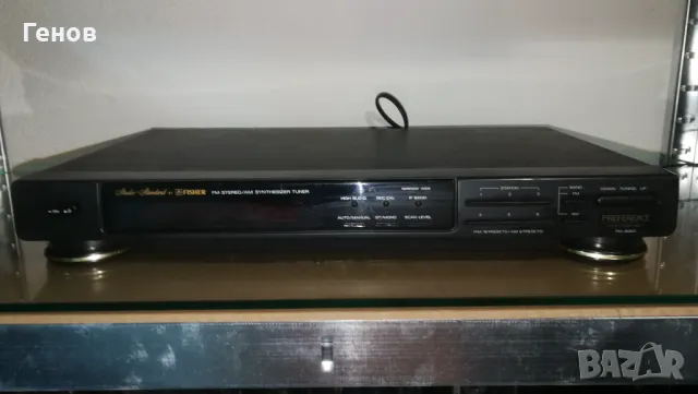 FISHER FM/AM tuner  			
